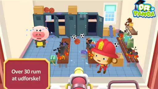 Dr. Panda Brandmænd screenshot