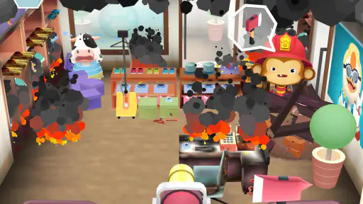 Dr. Panda Brandmænd screenshot