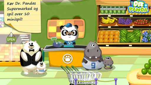 Dr. Panda Supermarked screenshot