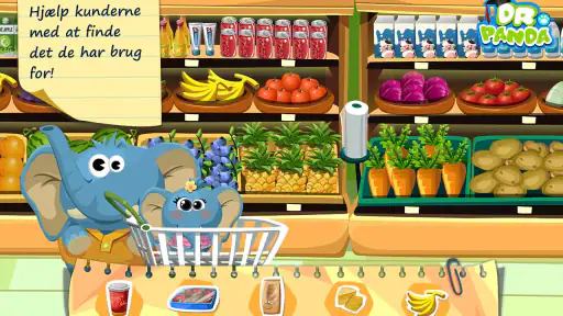 Dr. Panda Supermarked screenshot