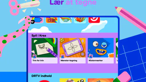 DR Ramasjang KREA screenshot