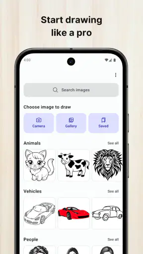 Draw with AR: Trace and Sketch screenshot