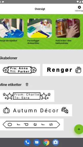 DYMO® LetraTag® Connect screenshot