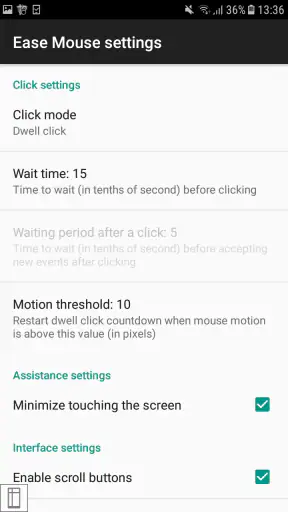 Ease Mouse screenshot