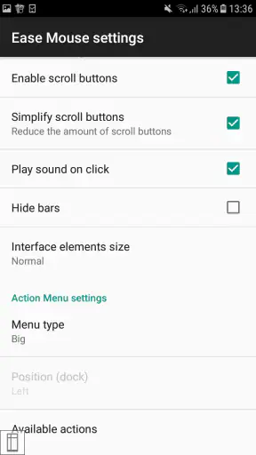 Ease Mouse screenshot