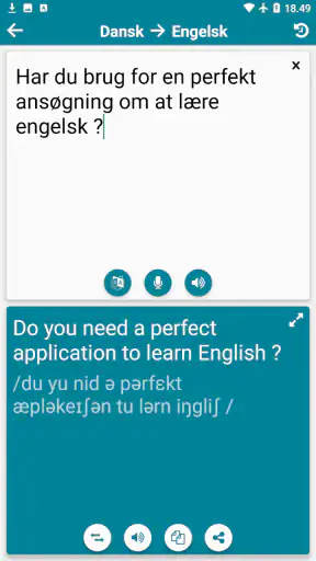 Engelsk - Dansk screenshot