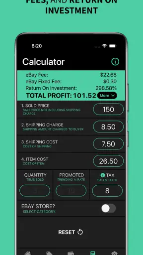 eProfit - Sell on ebay with AI screenshot