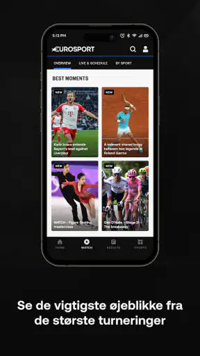 Eurosport: Nyt & Resultater screenshot