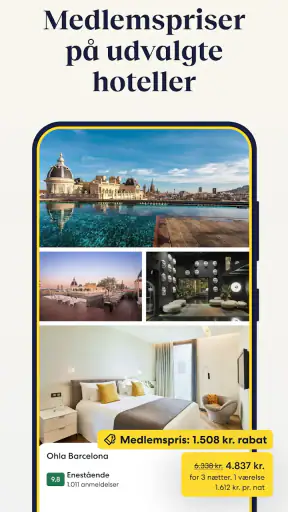Expedia: Hoteller, fly og bil screenshot