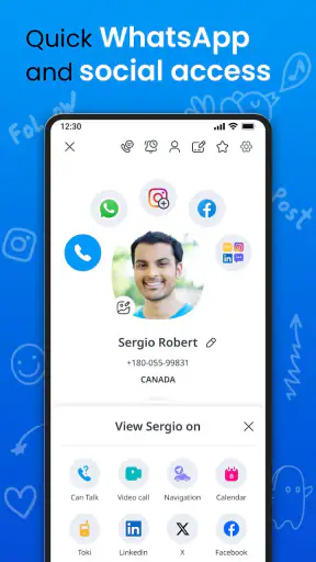 Eyecon: Bloker spamopkald helt screenshot