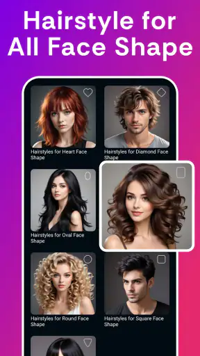 Face Shape - Face Rating, Hair screenshot