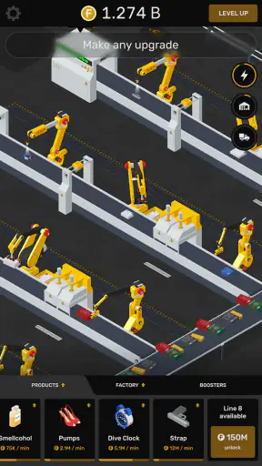 Factory: Idle & Tycoon Game screenshot
