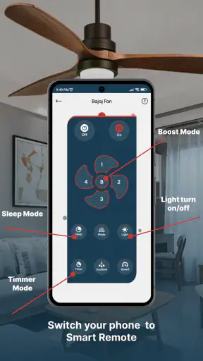 Fan Remote Control App screenshot