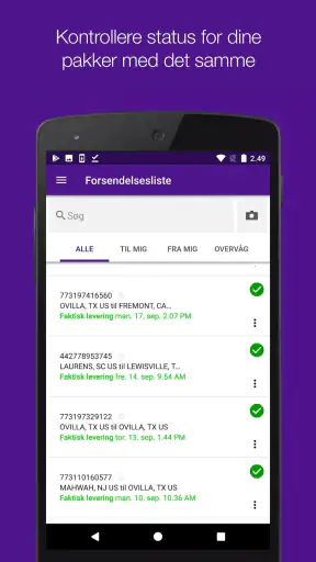 FedEx Mobile screenshot
