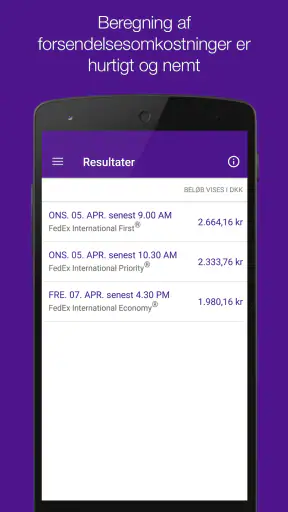 FedEx Mobile screenshot