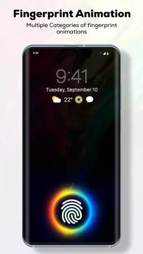 Fingerprint Live Animation App screenshot