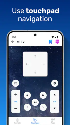 Fjernbetjening til Android TV screenshot