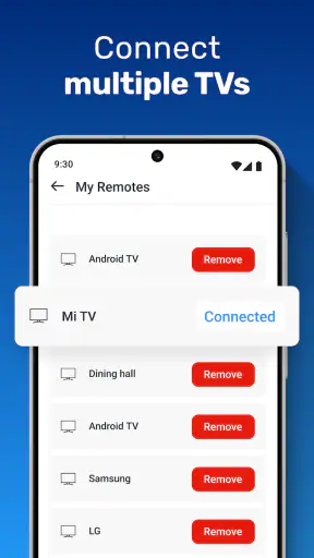 Fjernbetjening til Android TV screenshot