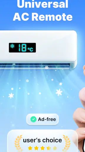 fjernbetjening til klimaanlæg screenshot