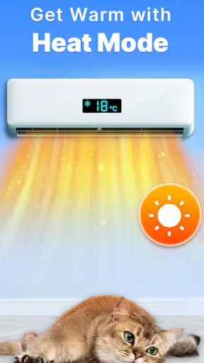 fjernbetjening til klimaanlæg screenshot