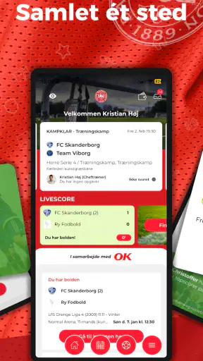 Fodbold screenshot