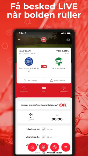Fodbold screenshot