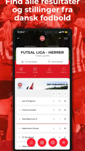 Fodbold screenshot