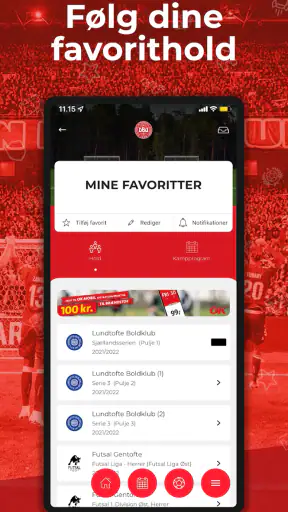 Fodbold screenshot