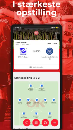 Fodbold screenshot