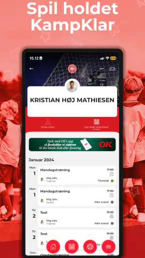 Fodbold screenshot