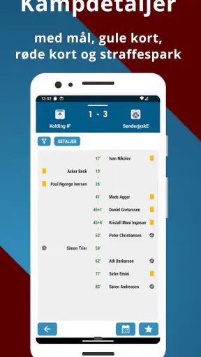Fodbold DK 2 screenshot