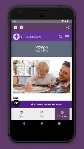 Folkekirken screenshot