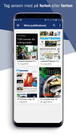 Folketidende screenshot