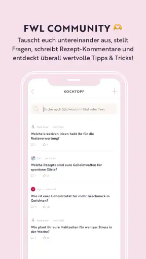 food with love: Rezepte screenshot