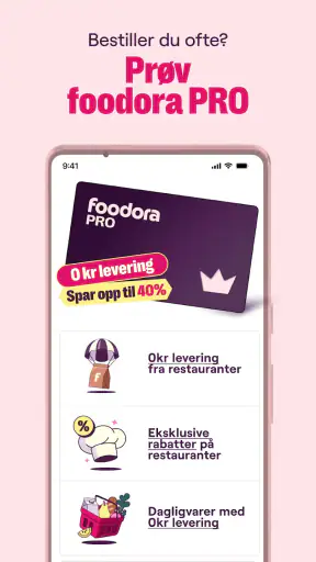 foodora: Mat & dagligvarer screenshot