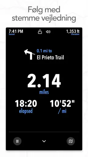 Footpath Ruteplanner screenshot