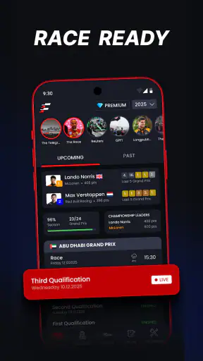 Formulap: Formula 1 results screenshot