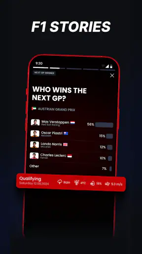 Formulap: Formula 1 results screenshot