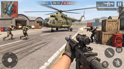 FPS Gun Shooting War Games 3D screenshot