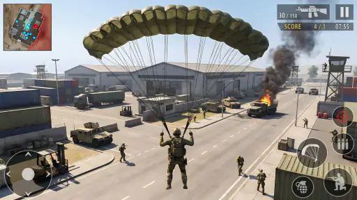 FPS Gun Shooting War Games 3D screenshot