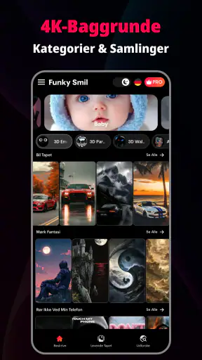 Funky Wallpaper – HD-baggrunde screenshot