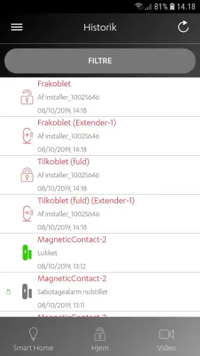 G4S SMARTalarm screenshot