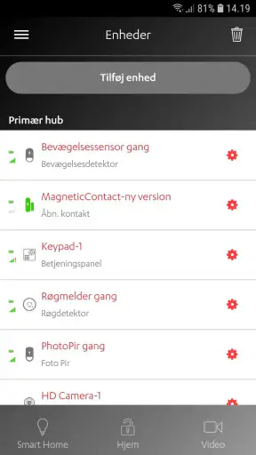 G4S SMARTalarm screenshot