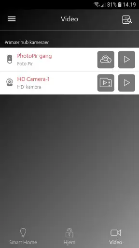 G4S SMARTalarm screenshot