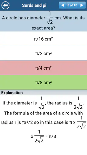 GCSE Maths Number Revision LE screenshot