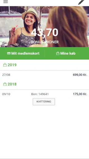 Gejser Kundeklub screenshot