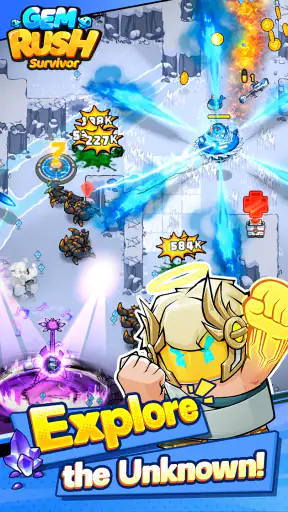 Gem Rush Survivor screenshot
