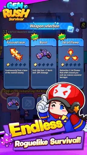 Gem Rush Survivor screenshot