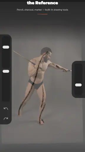 Gesture Drawing Practice screenshot