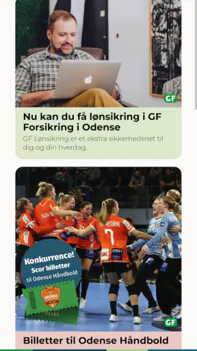 GF Forsikring screenshot